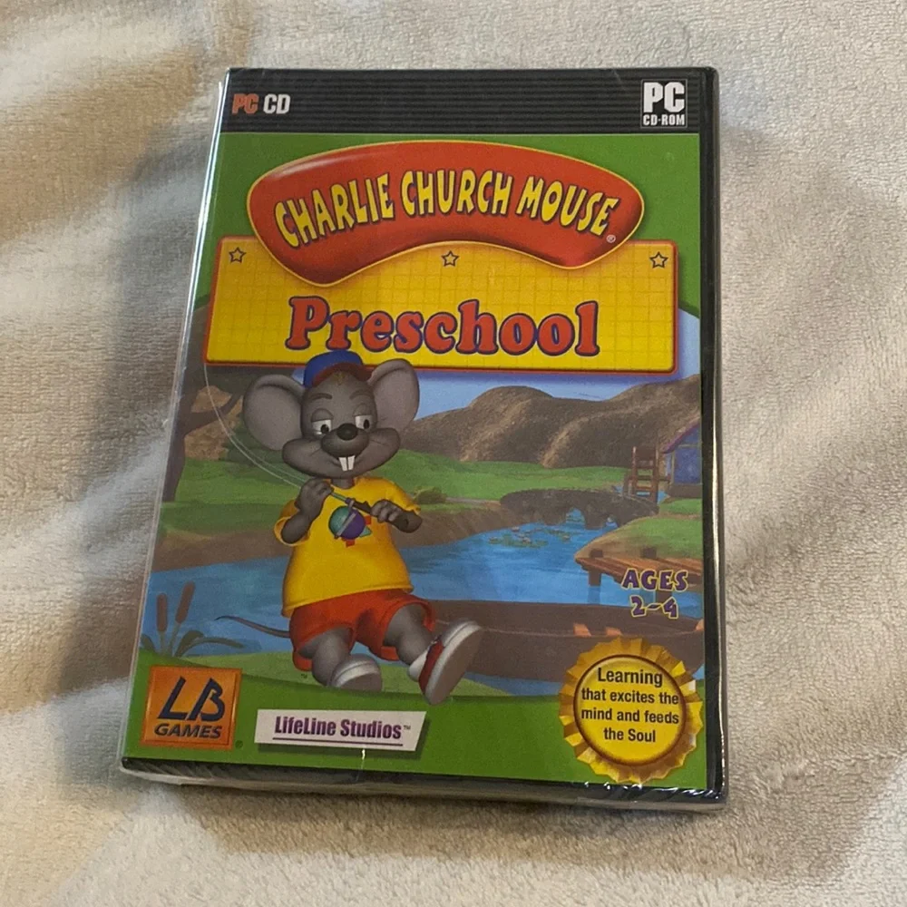 Charlie Church Mouse PC Preschool game